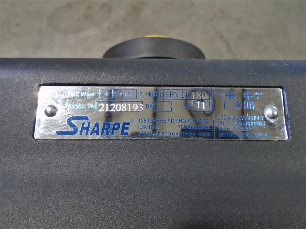 Sharpe SPN II 180 Pneumatic Actuator, Max 145 PSI, SR 11